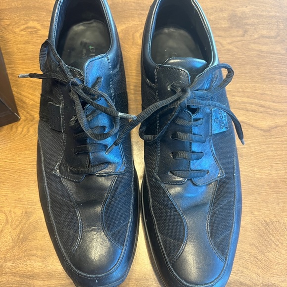 Gucci scarpa suola gomma limonge/Nashville/nastro nero SIZE 10+D. Black. - Picture 10 of 11